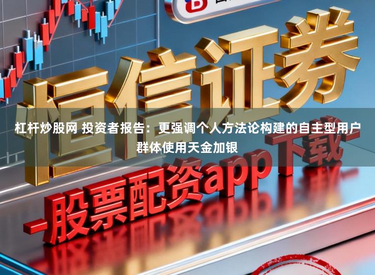 杠杆炒股网 投资者报告：更强调个人方法论构建的自主型用户群体使用天金加银